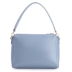 Bolsa De Ombro Crochet Couro Azul Claro - imagem 3