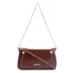 Bolsa De Ombro Esfera Couro Marrom - imagem 1