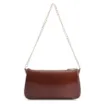 Bolsa De Ombro Esfera Couro Marrom - imagem 4