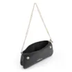 Bolsa De Ombro Esfera Couro Preto - imagem 5