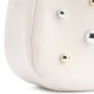 Bolsa De Ombro Esferas Verniz Off White - imagem 6