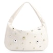 Bolsa De Ombro Esferas Verniz Off White - imagem 1