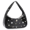Bolsa De Ombro Esferas Verniz Preto - imagem 3