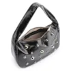 Bolsa De Ombro Esferas Verniz Preto - imagem 5
