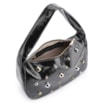 Bolsa De Ombro Esferas Verniz Preto - imagem 5