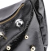 Bolsa De Ombro Esferas Verniz Preto - imagem 7