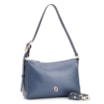 Bolsa De Ombro Fivela Couro Azul - imagem 2