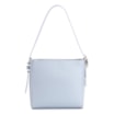 Bolsa De Ombro Fivela Couro Azul/Alt Tramado Azul - imagem 4