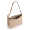 Bolsa De Ombro Fivela Couro Bege - imagem 4