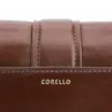 Bolsa De Ombro Fivela Couro Camurça Marrom/Couro Marrom - imagem 6