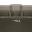 Bolsa De Ombro Fivela Couro Camurça Verde /Couro Verde - imagem 7