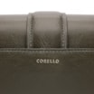 Bolsa De Ombro Fivela Couro Camurça Verde /Couro Verde - imagem 7