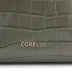 Bolsa De Ombro Fivela Couro Croco Verde - imagem 7