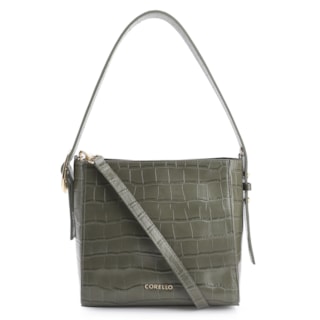 Couro Croco Verde