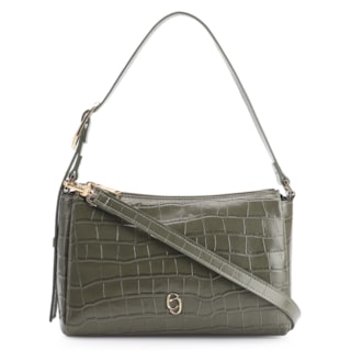 Couro Croco Verde