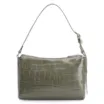 Bolsa De Ombro Fivela Couro Croco Verde - imagem 3