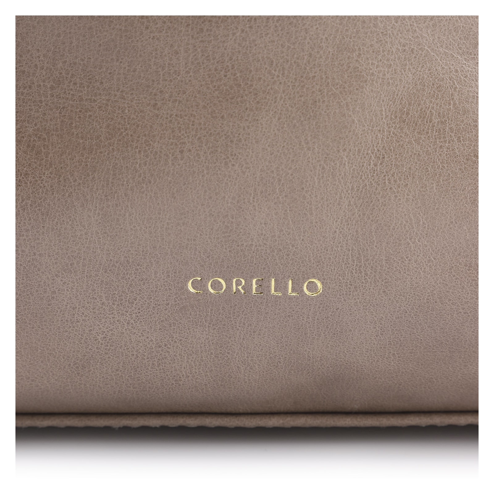 Bolsa De Ombro Fivela Couro Estonado Bege