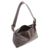 Bolsa De Ombro Fivela Couro Estonado Marrom - imagem 4