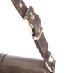 Bolsa De Ombro Fivela Couro Estonado Marrom - imagem 5