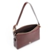 Bolsa De Ombro Fivela Couro Marrom - imagem 5