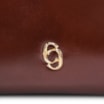 Bolsa De Ombro Fivela Couro Marrom - imagem 7