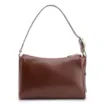 Bolsa De Ombro Fivela Couro Marrom Escuro - imagem 4