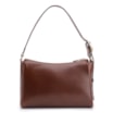 Bolsa De Ombro Fivela Couro Marrom Escuro - imagem 4