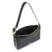 Bolsa De Ombro Fivela Couro Preto - imagem 5