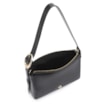 Bolsa De Ombro Fivela Couro Preto - imagem 5