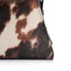 Bolsa De Ombro Fivela Couro Preto/Couro Pelo Vaca - imagem 8
