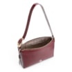 Bolsa De Ombro Fivela Couro Vinho - imagem 4
