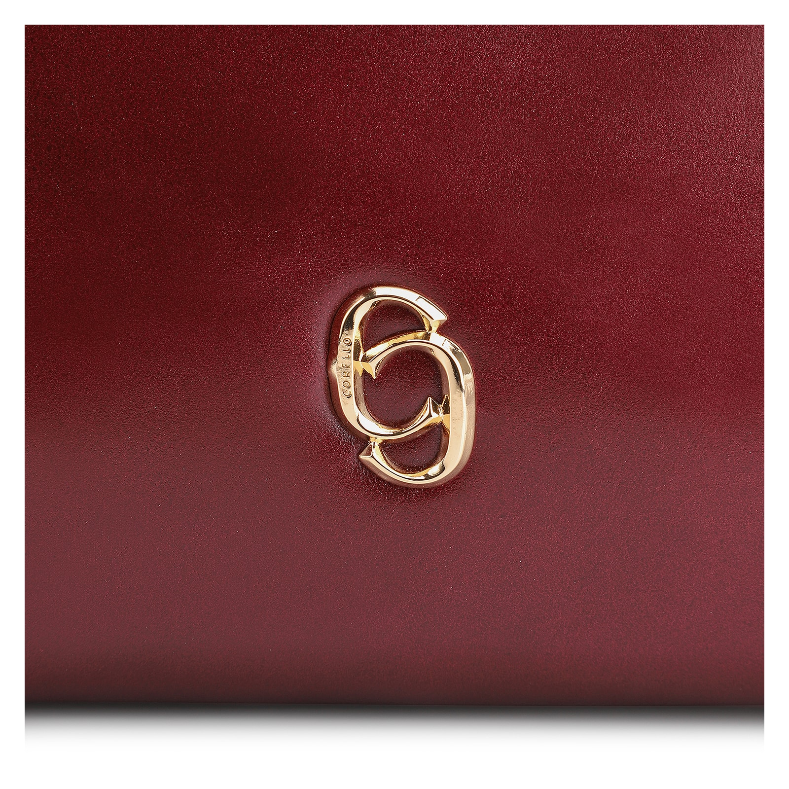 Bolsa De Ombro Fivela Couro Vinho