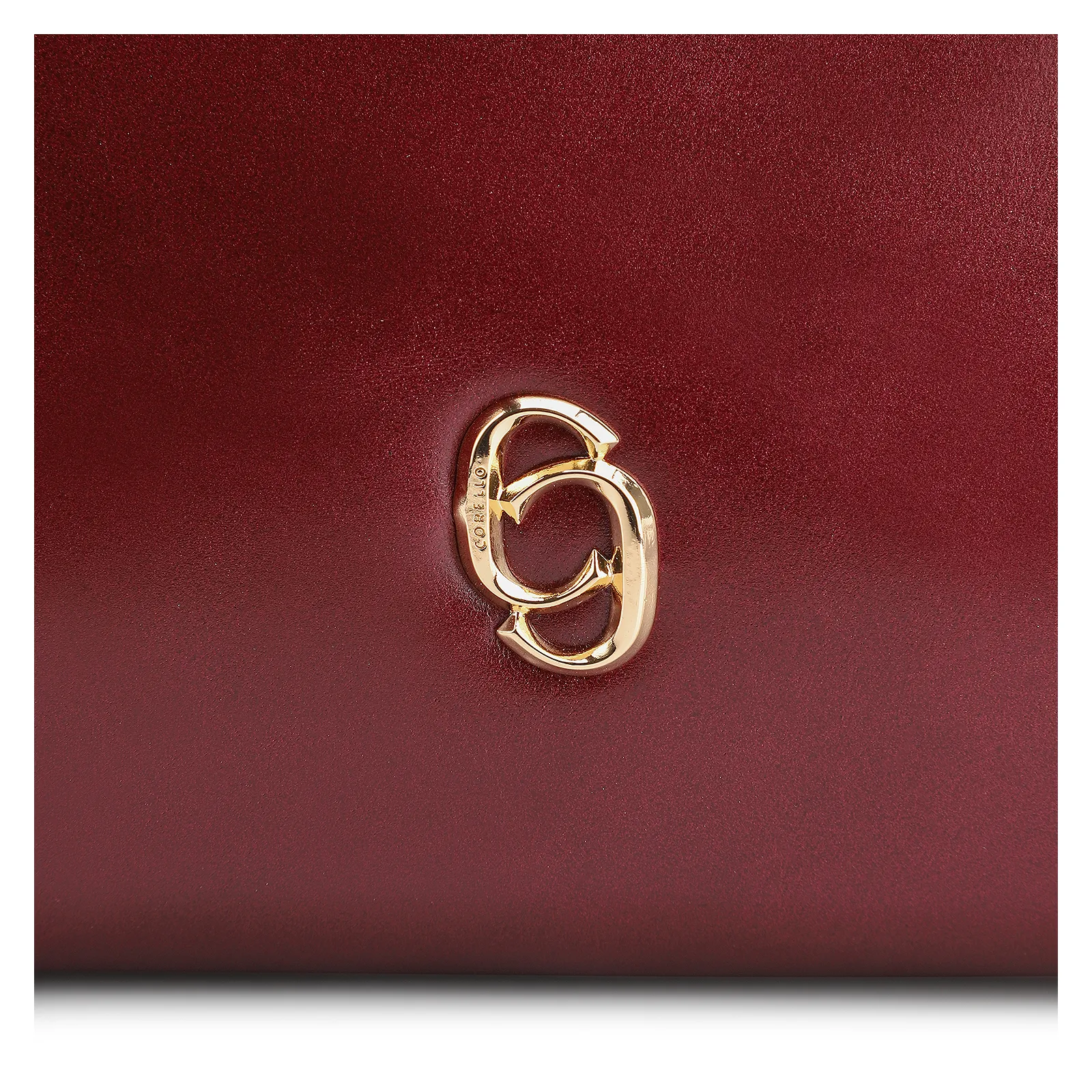 Bolsa De Ombro Fivela Couro Vinho