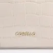 Bolsa De Ombro Fivelas Couro Croco Off White - imagem 6