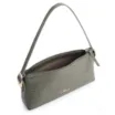 Bolsa De Ombro Fivelas Couro Croco Verde - imagem 5