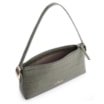 Bolsa De Ombro Fivelas Couro Croco Verde - imagem 5