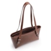 Bolsa De Ombro Fivelas Couro Marrom - imagem 4