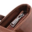 Bolsa De Ombro Fivelas Couro Marrom - imagem 5
