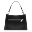 Bolsa De Ombro Fivelas Couro Preto - imagem 3