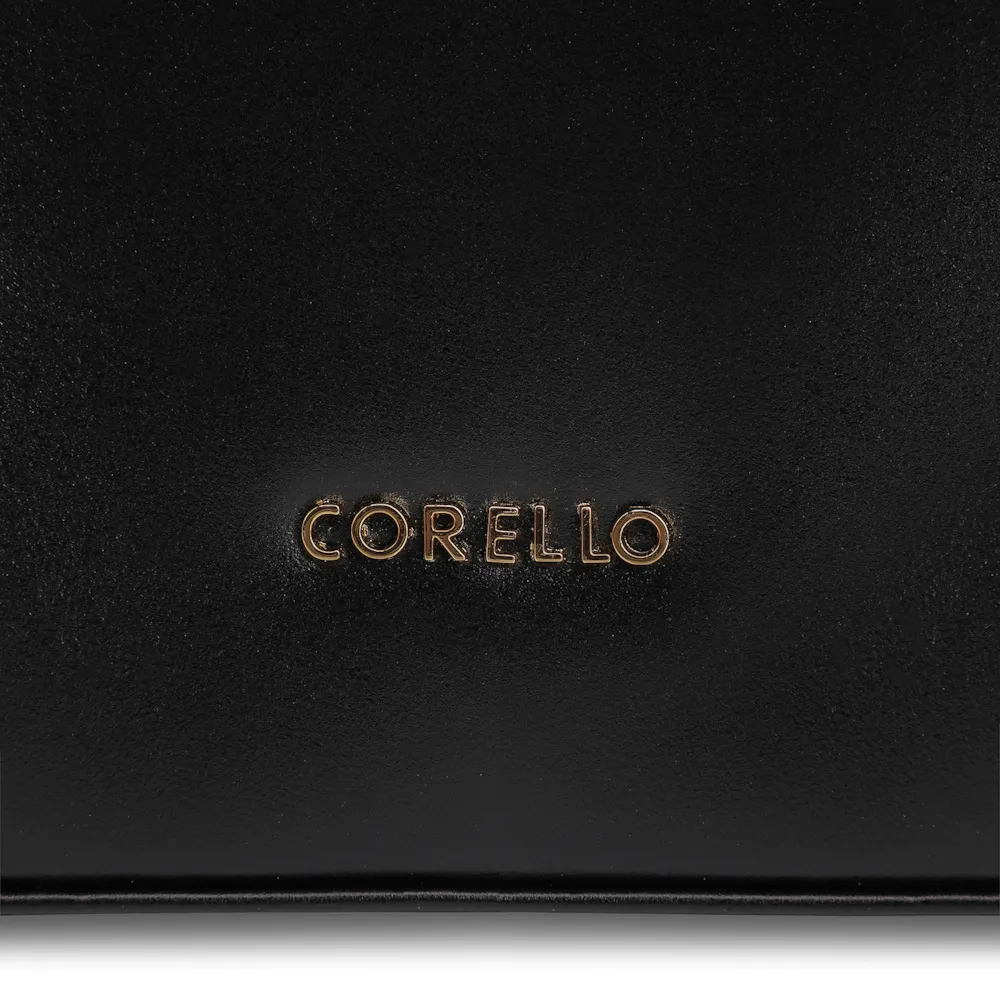 Bolsa De Ombro Fivelas Couro Preto - imagem 6