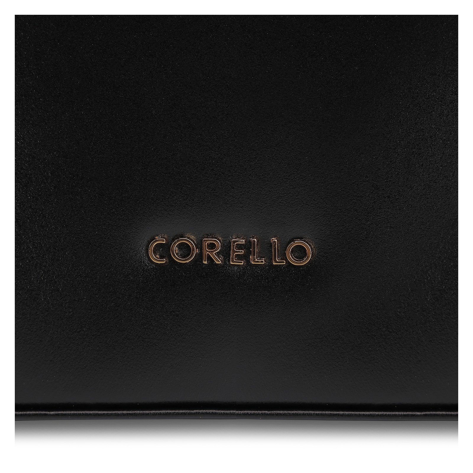 Bolsa De Ombro Fivelas Couro Preto