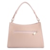 Bolsa De Ombro Fivelas Couro Rosa - imagem 4