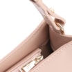 Bolsa De Ombro Fivelas Couro Rosa - imagem 6
