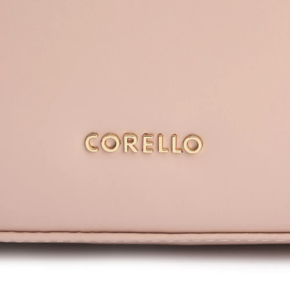 Bolsa De Ombro Fivelas Couro Rosa - imagem 7