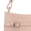 Bolsa De Ombro Fivelas Couro Rosa - imagem 8