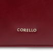 Bolsa De Ombro Fivelas Couro Vermelho Cereja - imagem 7