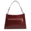 Bolsa De Ombro Fivelas Couro Vinho - imagem 3