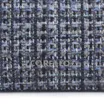Bolsa De Ombro Fivelas Tweed Azul/Couro Azul - imagem 6