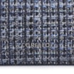 Bolsa De Ombro Fivelas Tweed Azul/Couro Azul - imagem 6