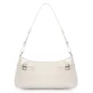 Bolsa De Ombro Fivelas Verniz Off White - imagem 1